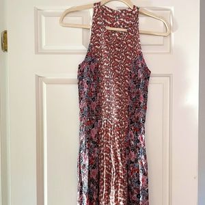 Full Length Floral Dress